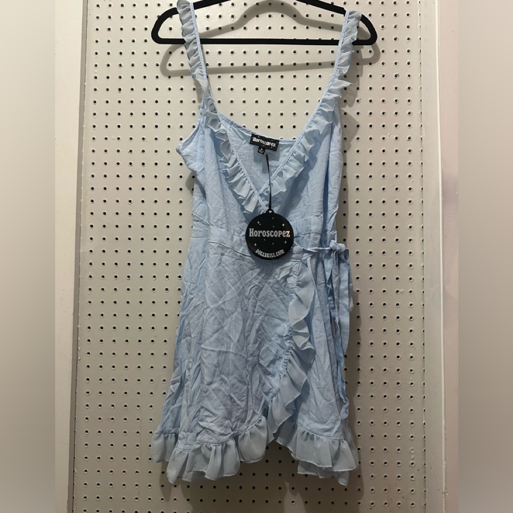 Flavored Romantic Wrap Dress